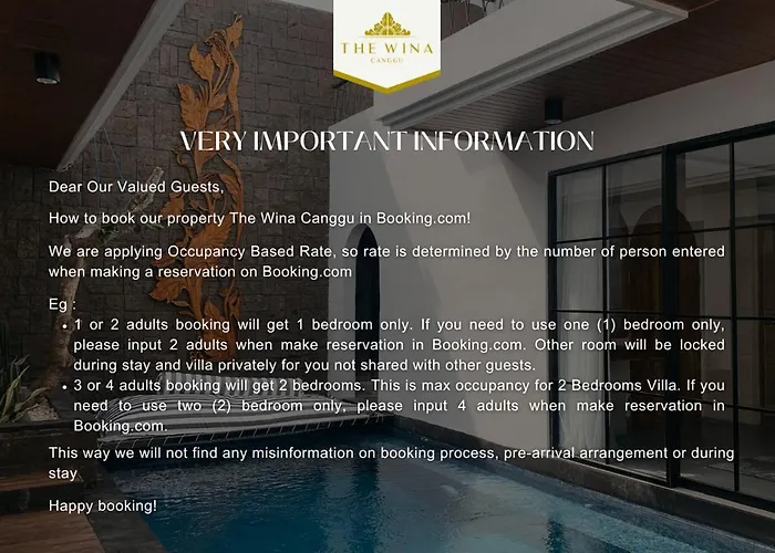 Villa The Wina Villa Canggu By The Wina Resorts